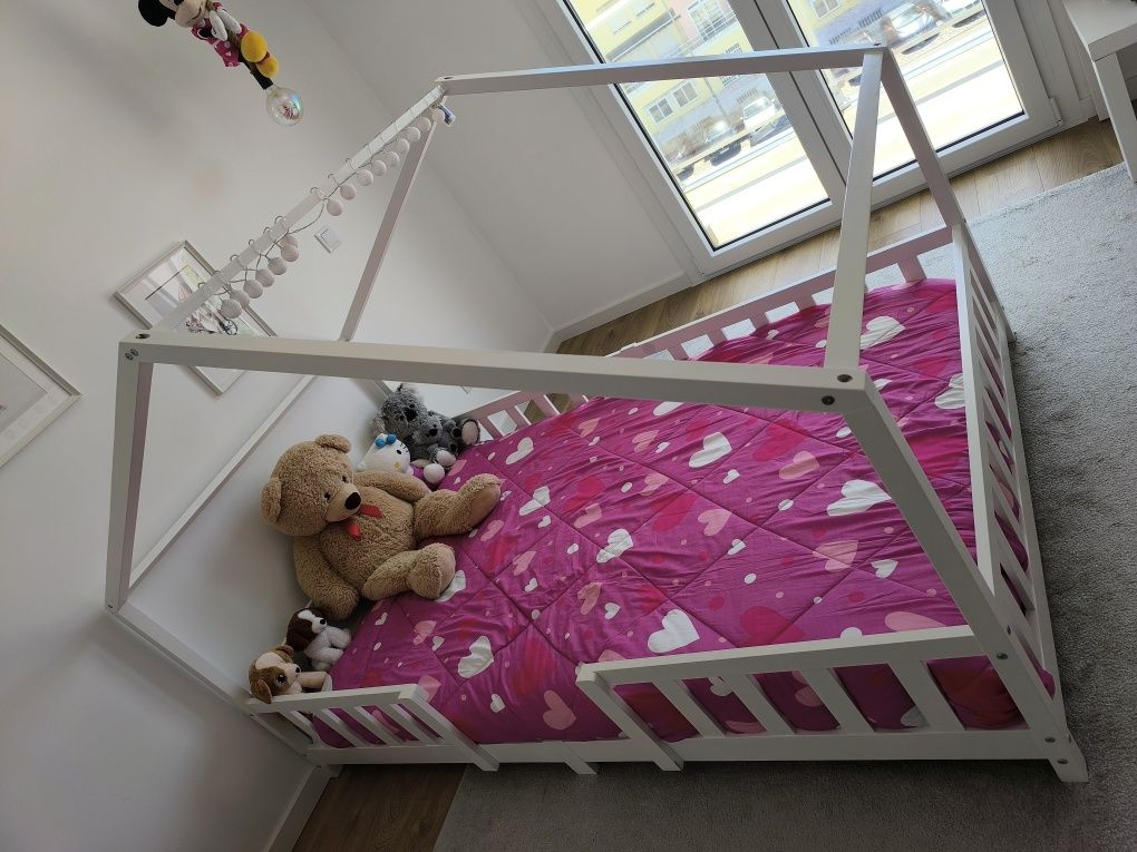 Cama Montessori branca