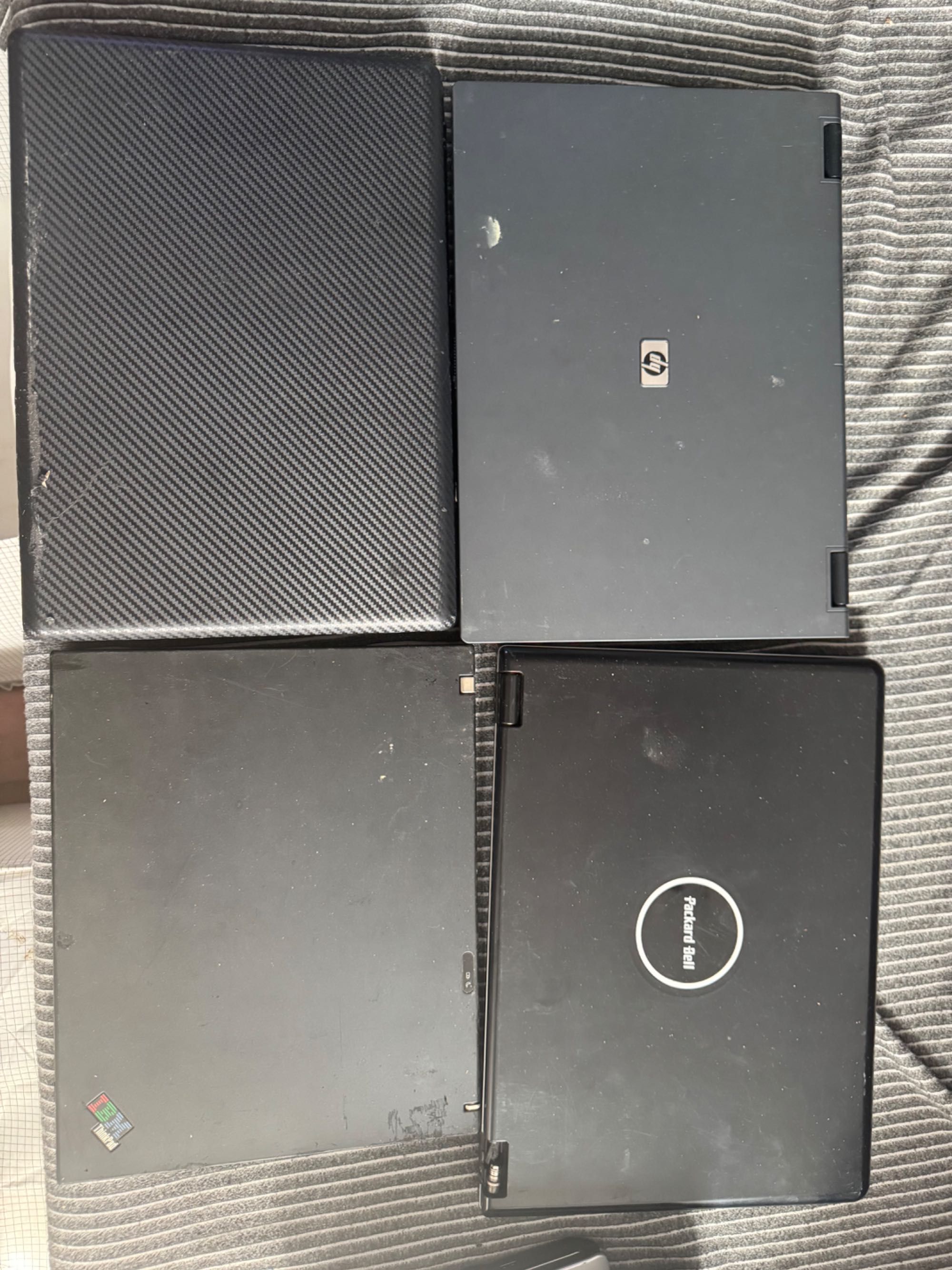 Stare laptopy plus zasilacze
