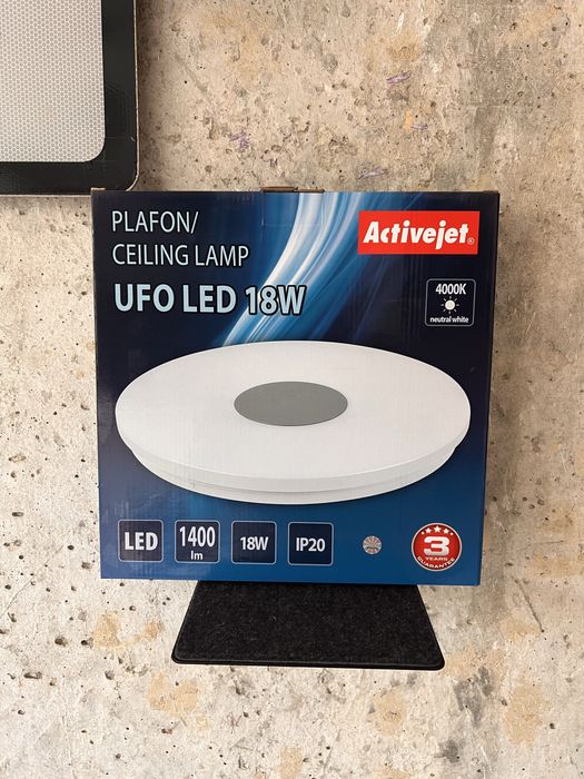 Nowy plafon sufitowy led na 4000k