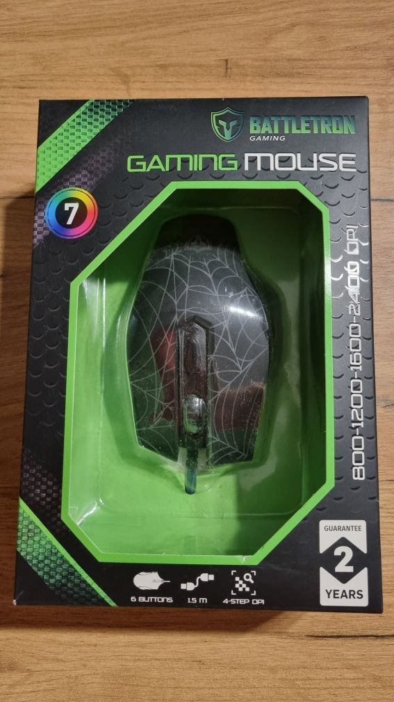 Myszka gamingowa optyczna Battletron Gaming Mouse sensor optyczny