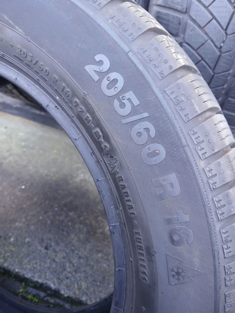 Шини Continental 205 60 R 16 4шт Зима (525) Run-Flet Резина 2019-2020р