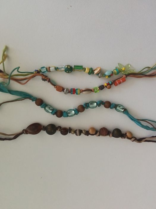 Pulseiras artesanais originais e com peças únicas