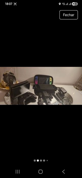 Console Nintendo Switch Desbloqueado e com Tinfoil funcionando 
Joy-Co