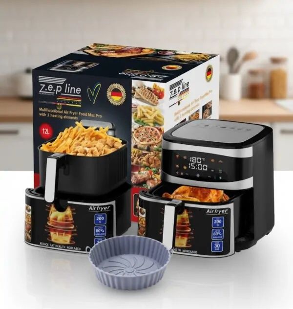 Аерогриль 12л 4200вт Zepline 216 / мультипіч / фритюрниця / аэрогриль