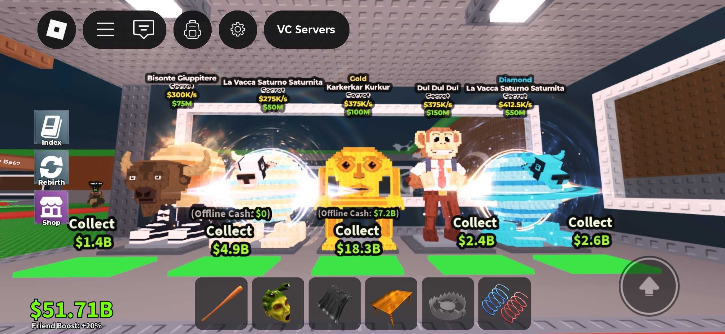 Steal a brainrot | брейнрот | Roblox