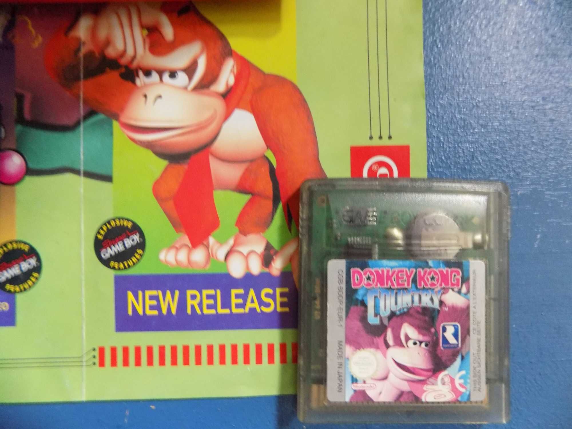 Gra Donkey Kong Country na Nintendo Game Boy Color/GameBoy Advance SP!