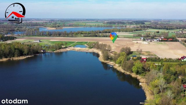 Działki okolice Rogowa, z linią brzegową 3000n2