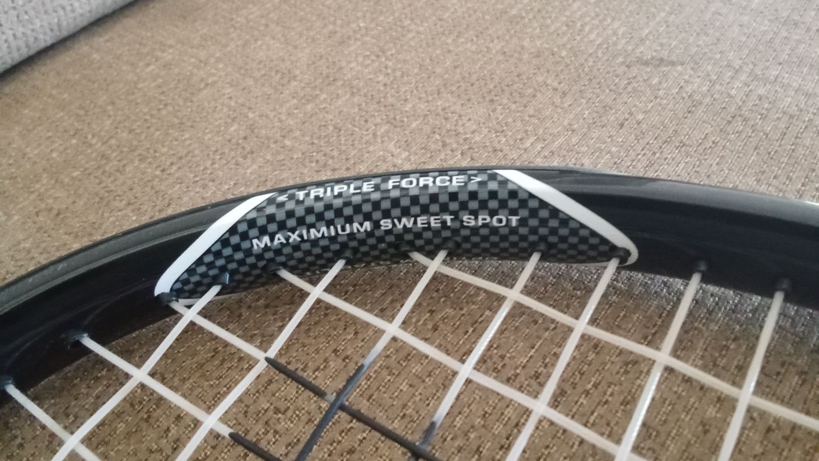 Raquete de tênis Prince Pro Ti Triple Force Stability modelo topo de g