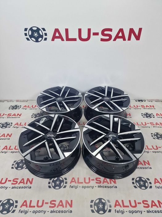 NOWE alufelgi NISSAN 17" 5x114,3 Juke Nowy Qashqai (J12) - Czarne