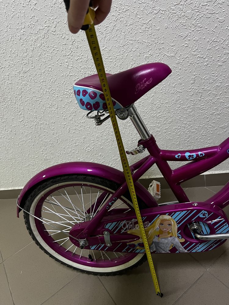 Дитячий велосипед для дівчинки, 18 радіус