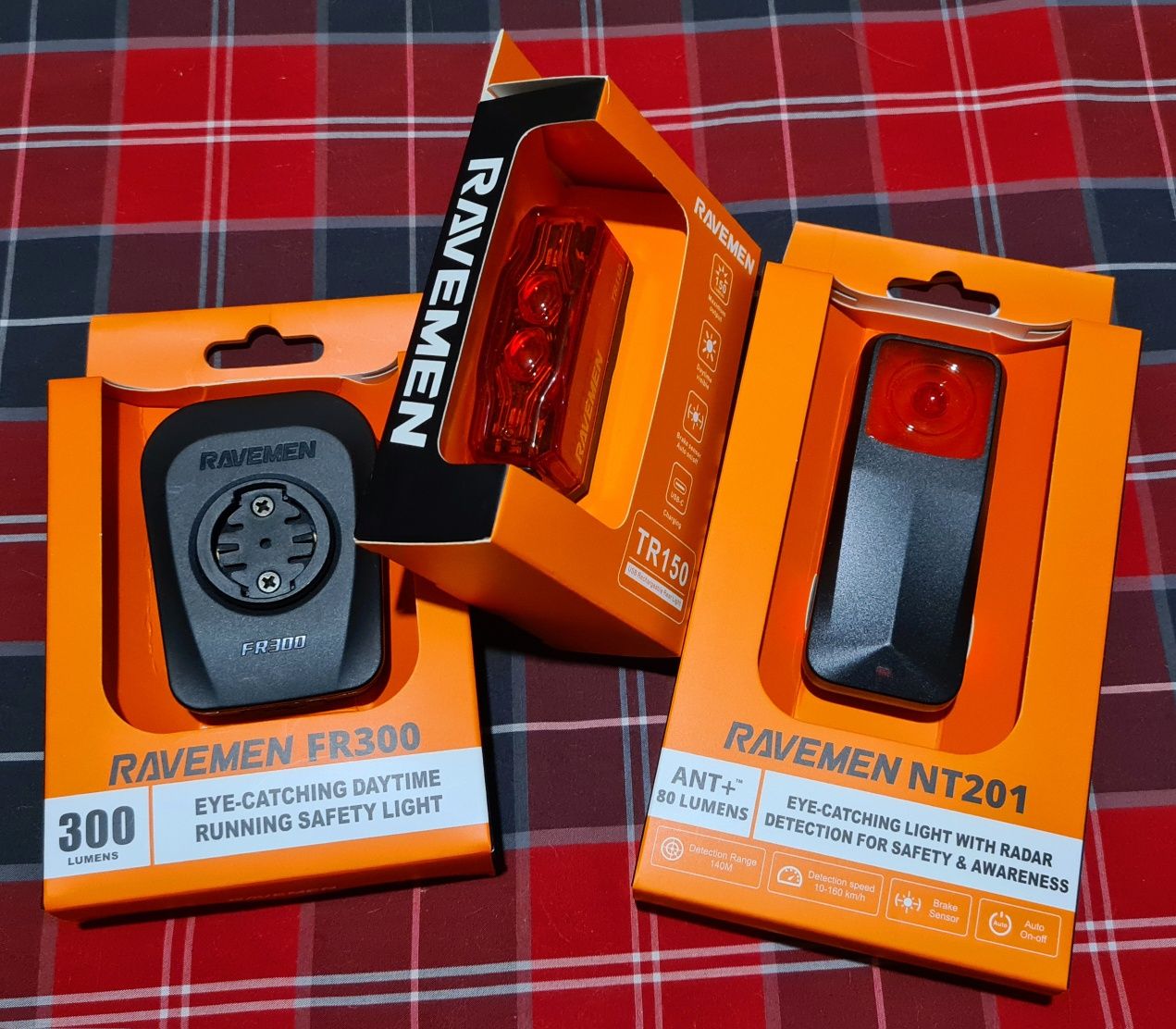Радар заднього обзору Ravemen NT201 (аналог Garmin RTL515)
