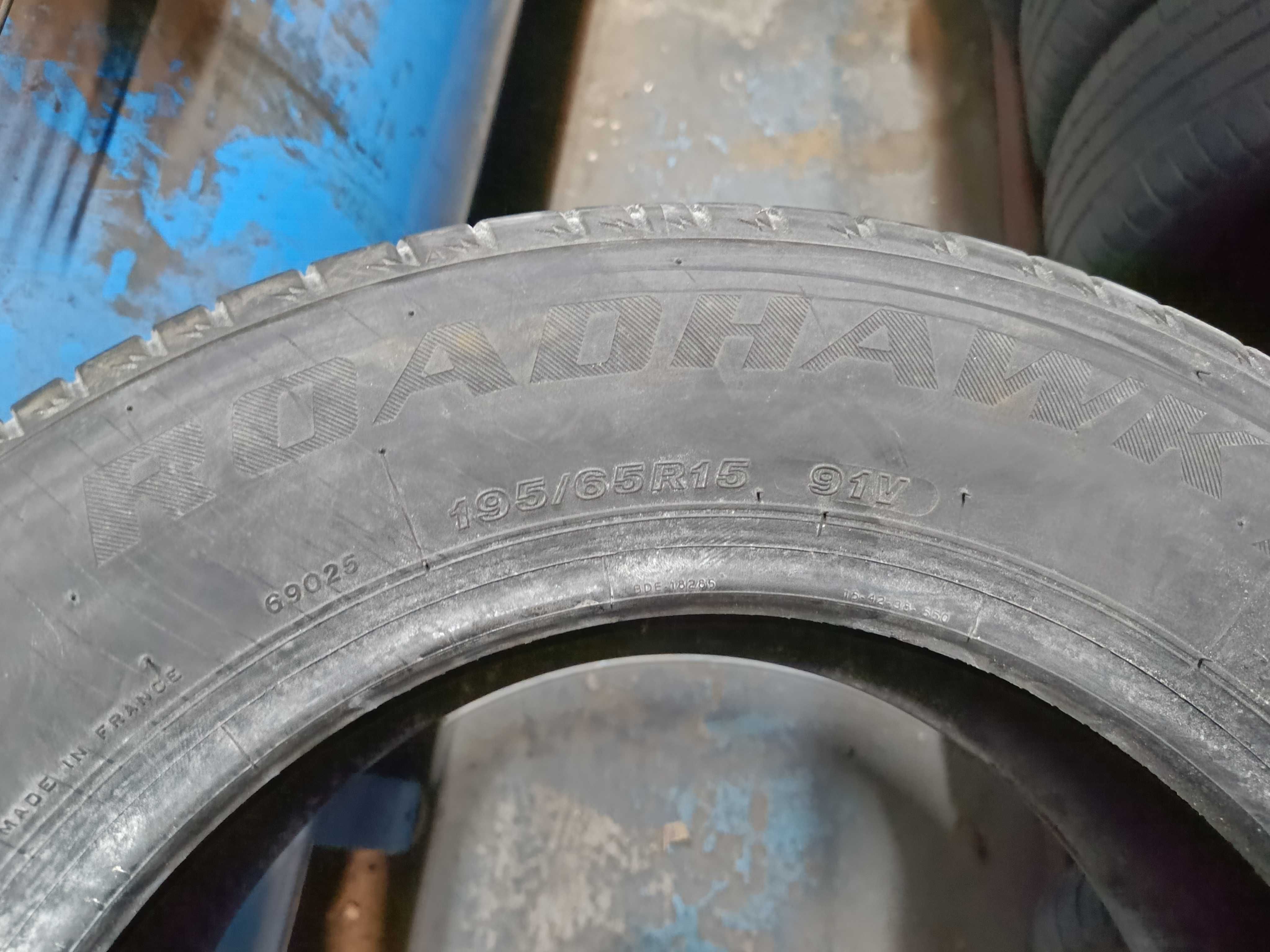 4x 195/65R15 Firestone Roadhawk Lato Używane FV Siedlce