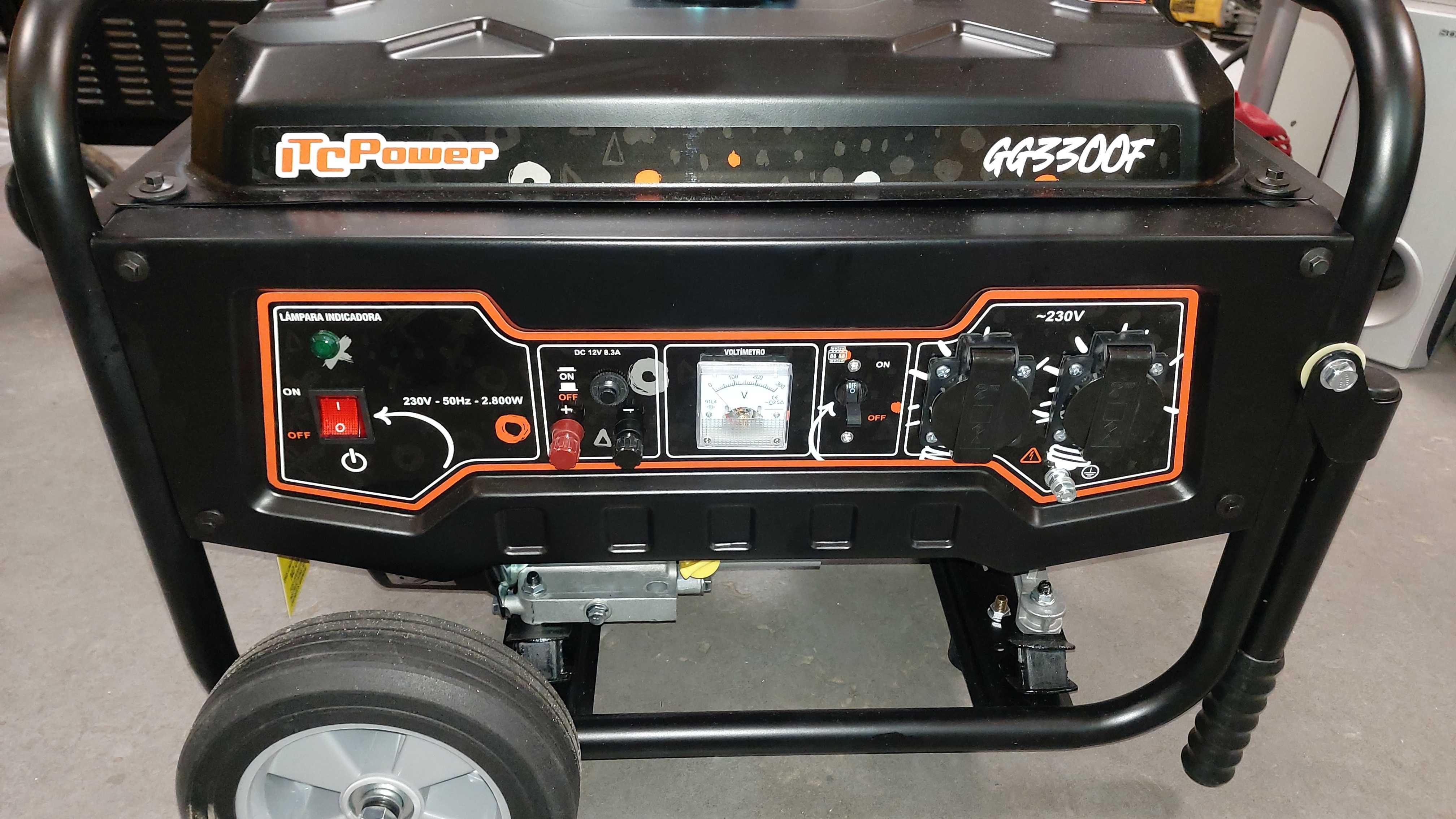Генератор ITC Power GG3300F 2800/3000 W