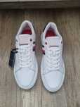 Sneakersy Tommy hilfiger essential leather cupsole białe 43
