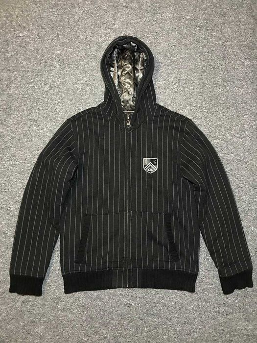 Кофта зіп худі з підкладом QUIKSILVER - L - Утеплене