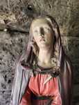Unikat Figurka Matki Bożej Płaczącej Maryja Bolesna Serce mieczem