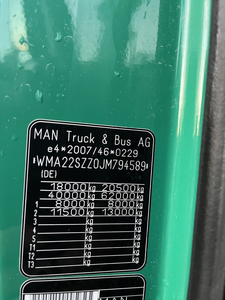 Mam Tgs 18.460 4x4 Hydrodrive kipper meiller wywrotka