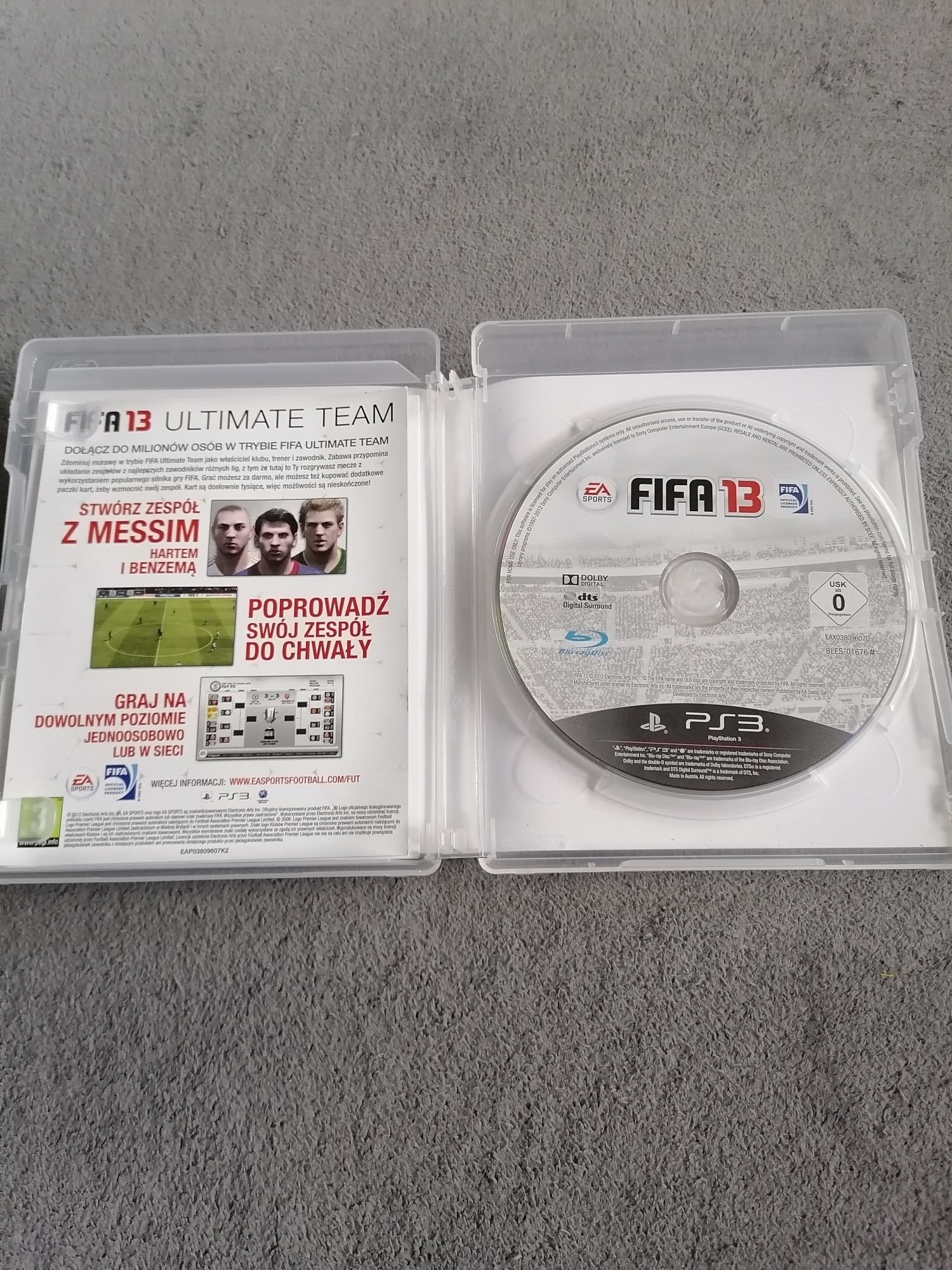 Gra PlayStation 3 FIFA 13