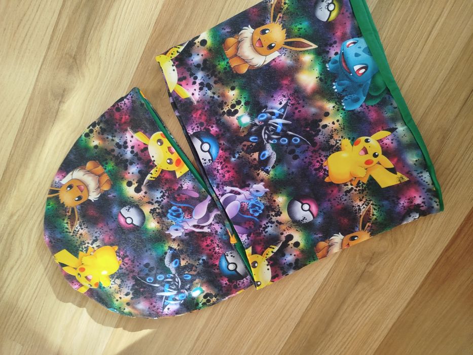 Zestaw komin i czapka pokemon