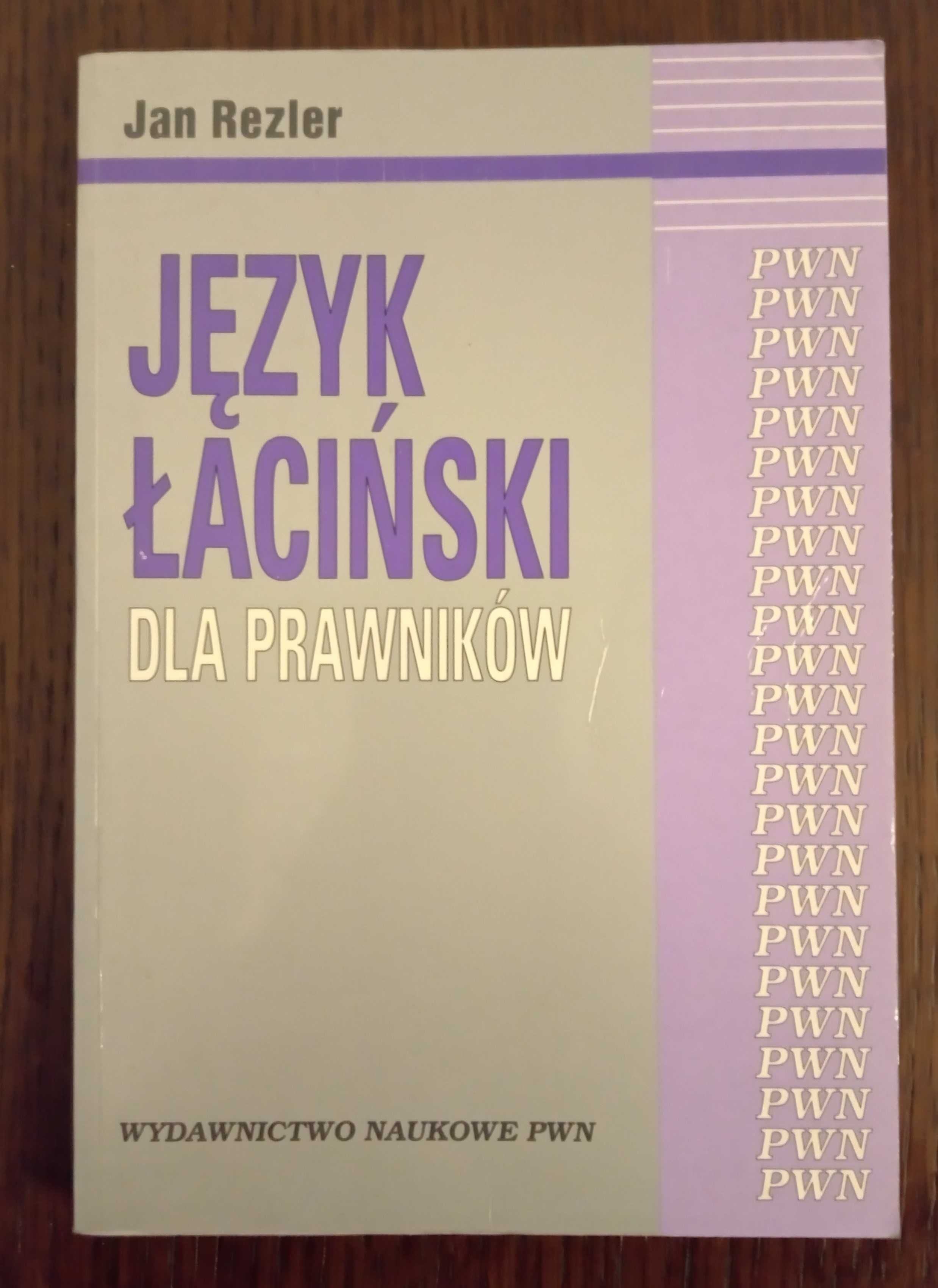 Język łaciński dla prawników - Jan Rezler