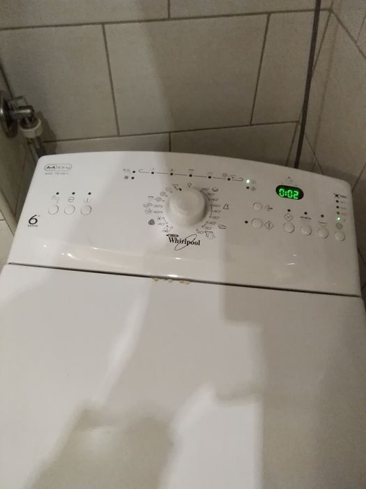 pralka Whirlpool uszkodzona