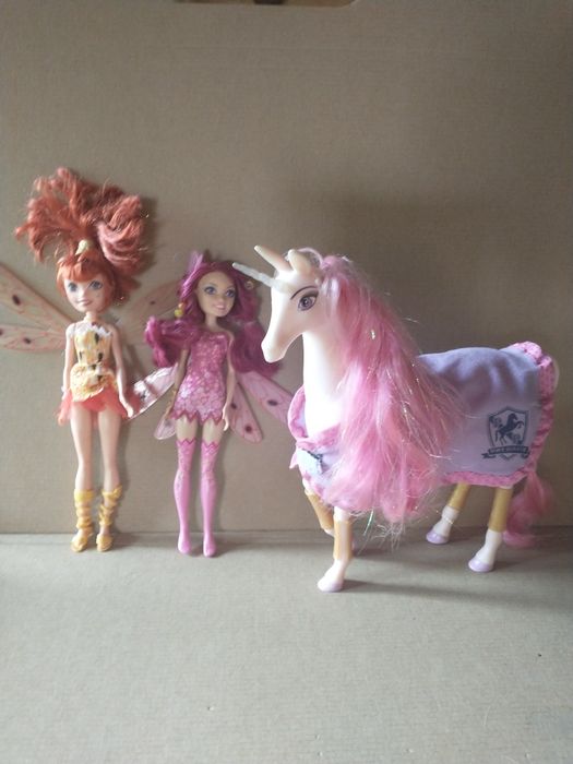 Mia, Yuko, Lyria -  lalki z filmu Mia i ja, Mattel Simba