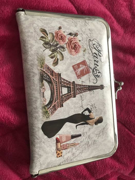 Várias malas, carteiras e porta-moedas