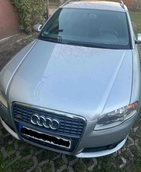 kompletny przód maska zderzak pas przedni audi a4 b7 LY7W