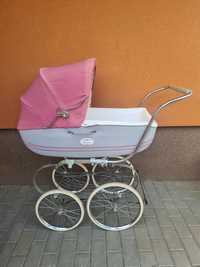 Wózek UNIKAT Iglesina Classic różowy dla dziewczynki 3w1
