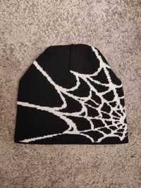 Spider web beanie cyber y2k drip