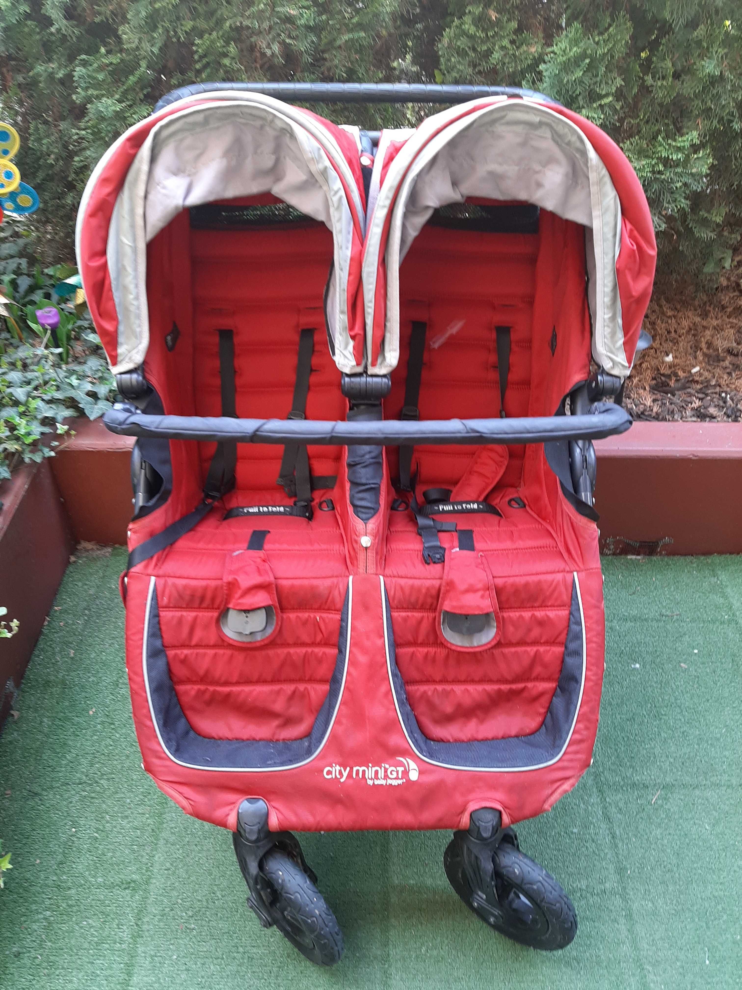 Wózek bliźniaczy City Mini GT Baby Jogger