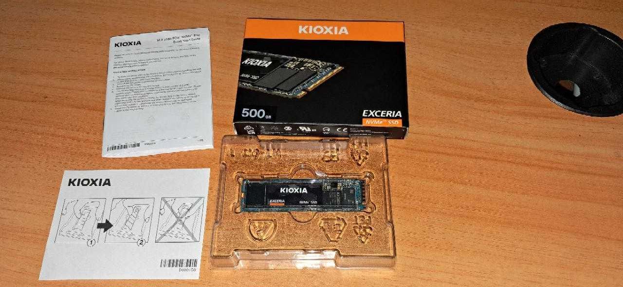 Накопичувач SSD 500GB Kioxia Exceria M.2 2280 PCIe 3.0 x4 TLC