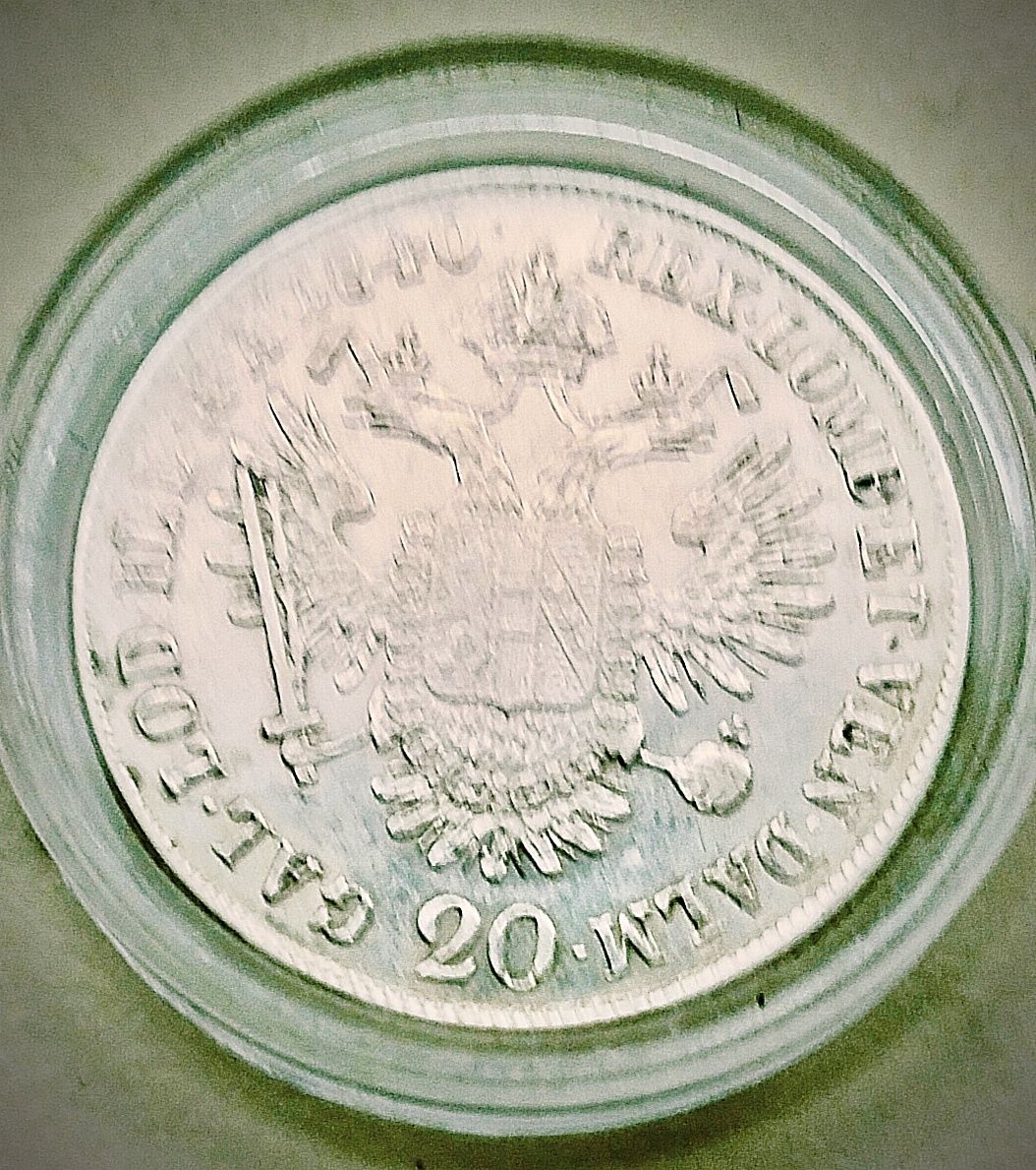 Austria 20 Krajcarów 1840 r Ferdynand Habsburg srebro