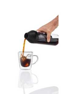 Скляна пляшка для заварювання чаю кави