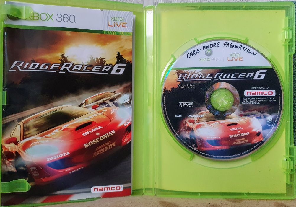 Ridge Racer 6 Xbox 360