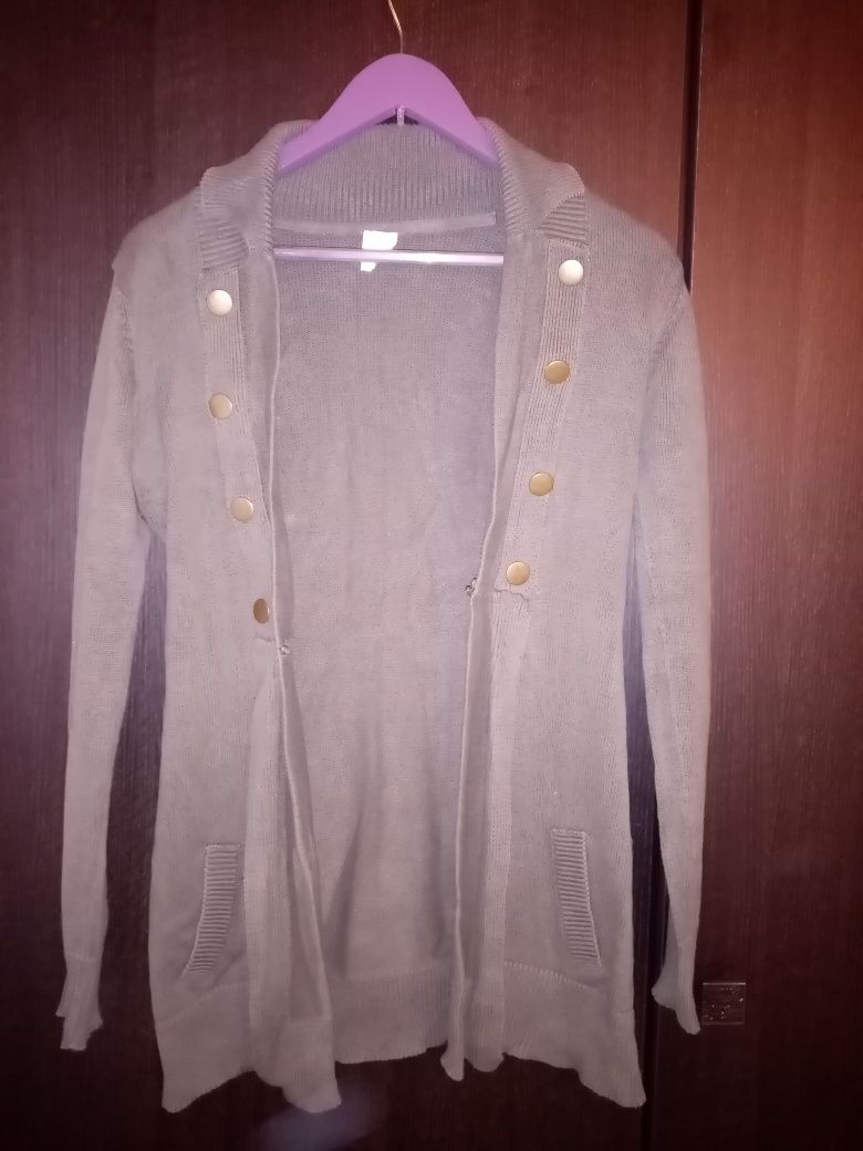 Sweter Khaki Camaieu rozm. 38