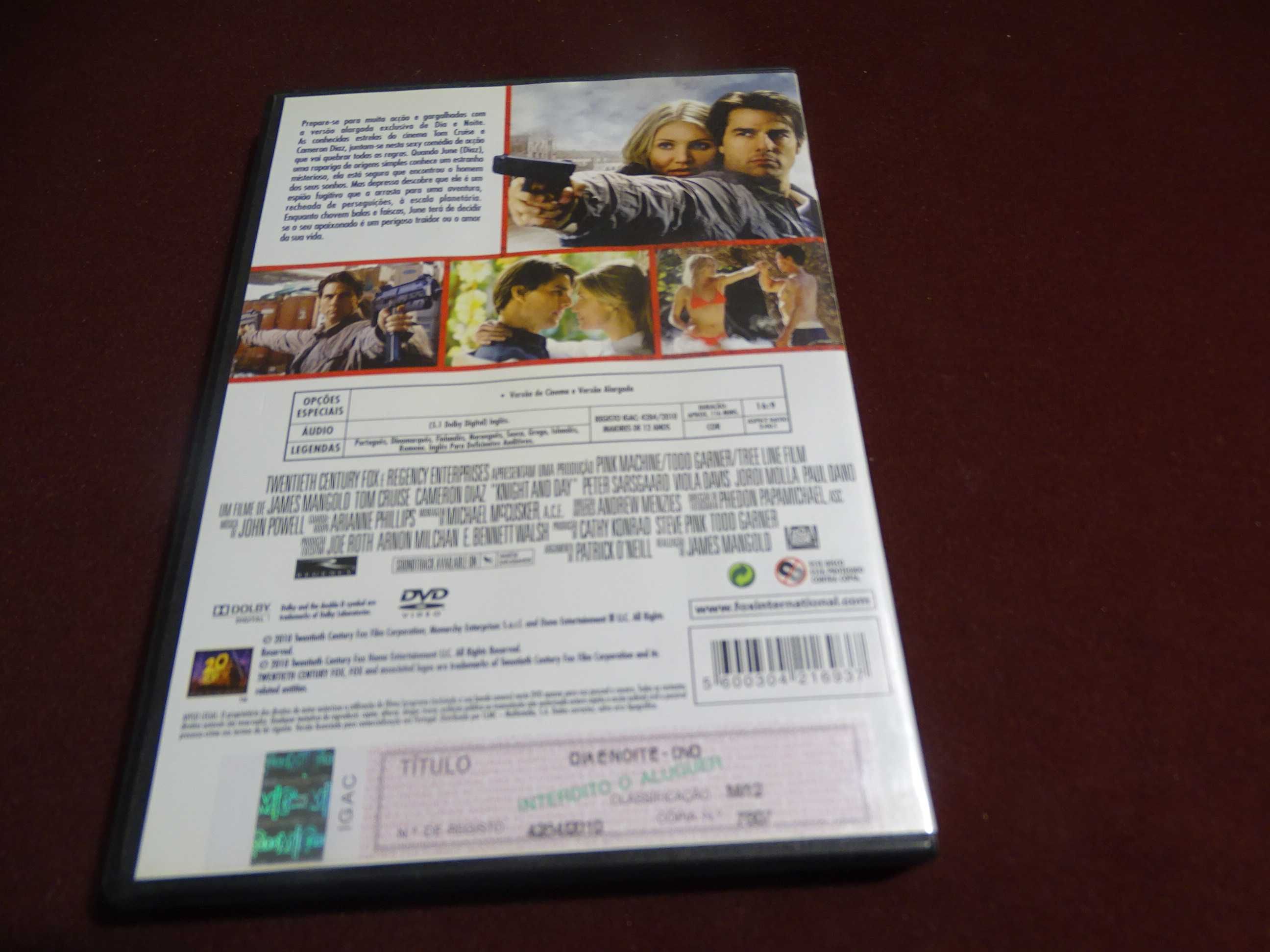 DVD-Dia e noite-Tom Cruise/Cameron Diaz