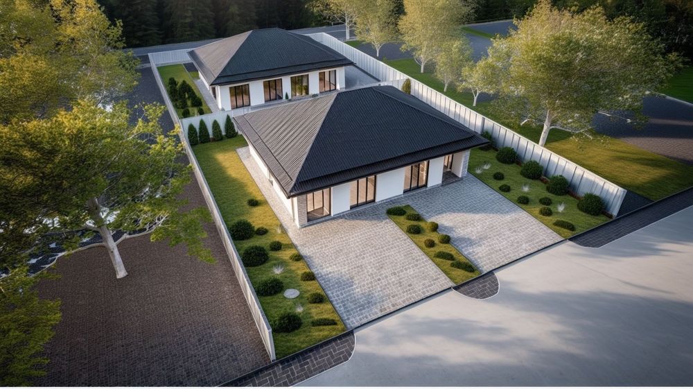 Стильний дуплекс в Струмівці на етапі будівництва,розтермінування