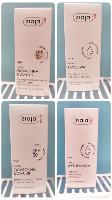 Kremy do twarzy Ziaja med