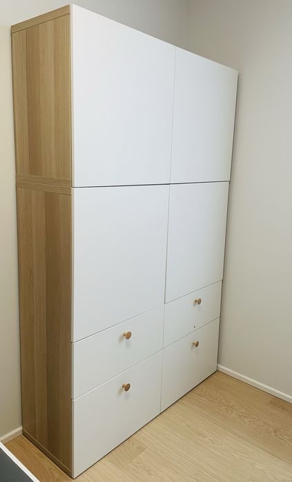 Ikea szafa besta komplet 2 szafek 128x60x40