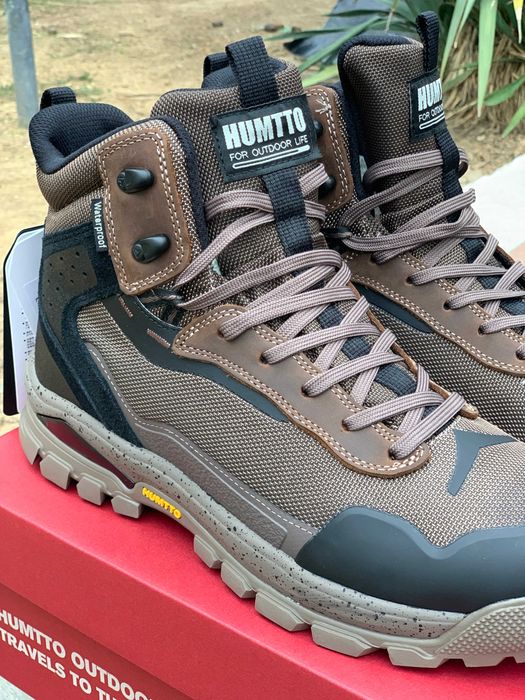 Чоловічі термо кросівки Humtto коричневі 41-46 Water Repellent