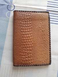 Шкіряний кошельок гаманець  портмоне клач