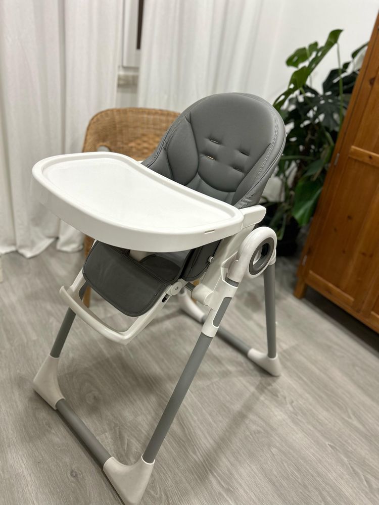 Cadeira De Refeição Time To Eat & Relax Grey Zy Baby