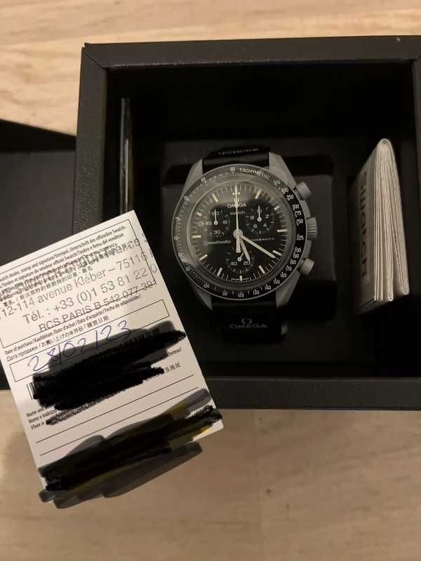 Omega x Swatch MoonSwatch SO33M100 - Kolekcjonerski Model z Orbitą