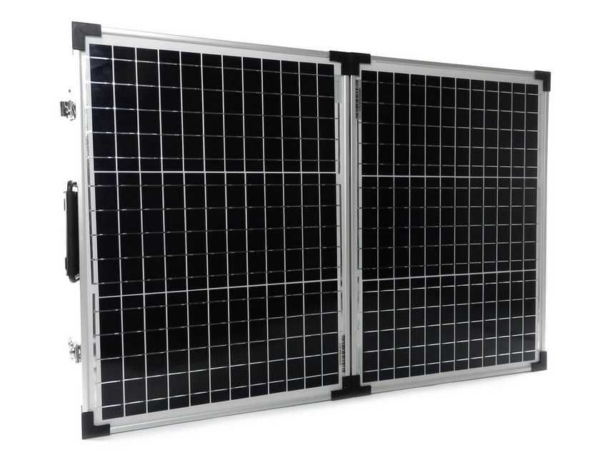 Przenosny panel solarny 12V skladany 60W MOCNY na kemping survival