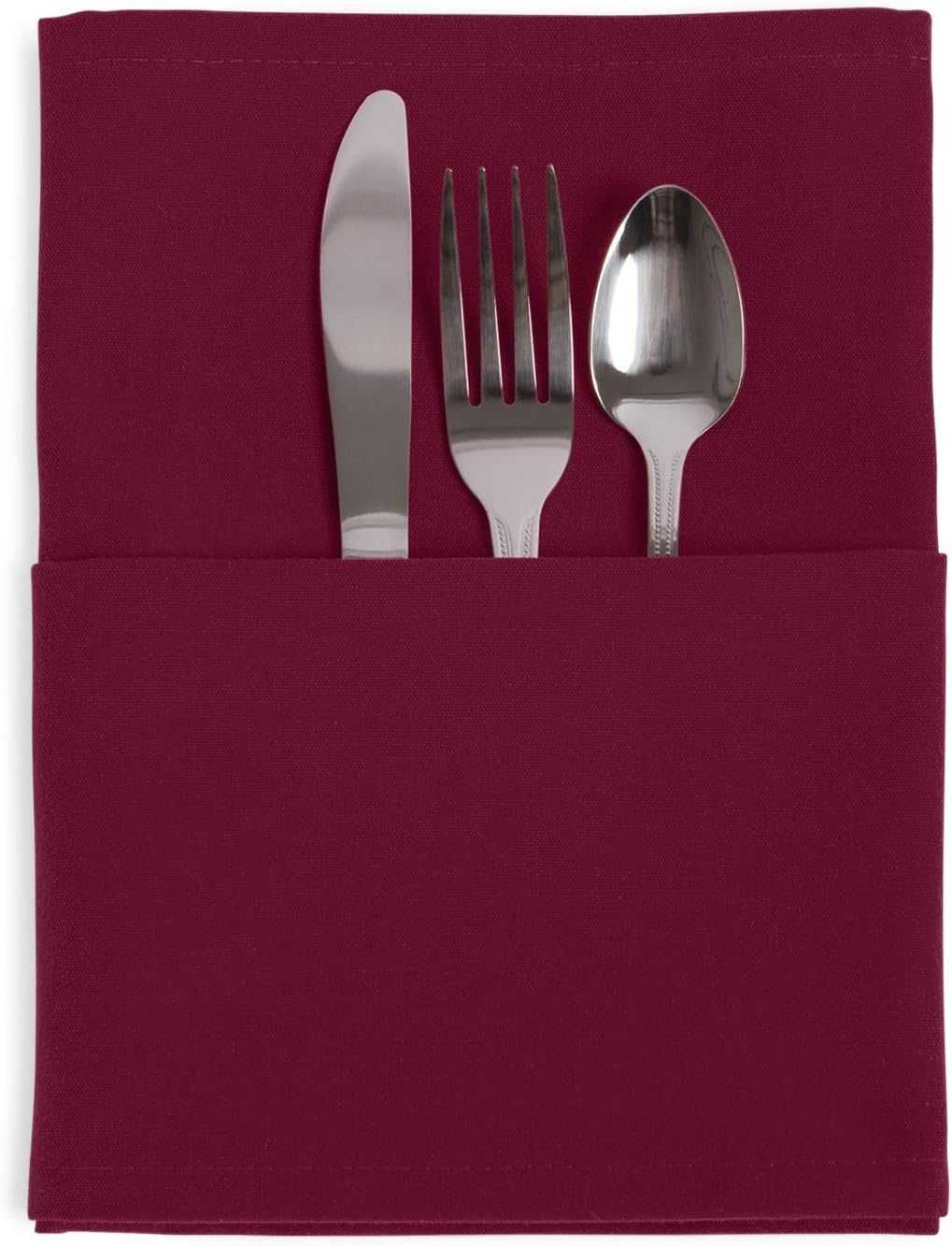 Nowe serwetki bordo /wesele /komunia /45x45cm /23szt /3651