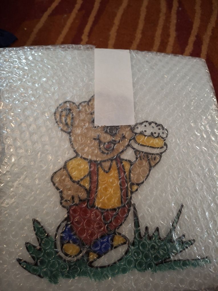 Candeeiro de teto pintado á mão para criança novo