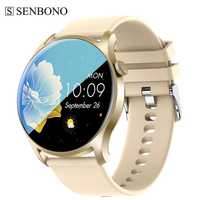 Zegarek sportowy, smartwatch Senbono IP67 Smart
