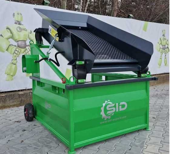 Wynajem mini przesiewacz wibracyjny do ziemi kruszywa przesiewanie
