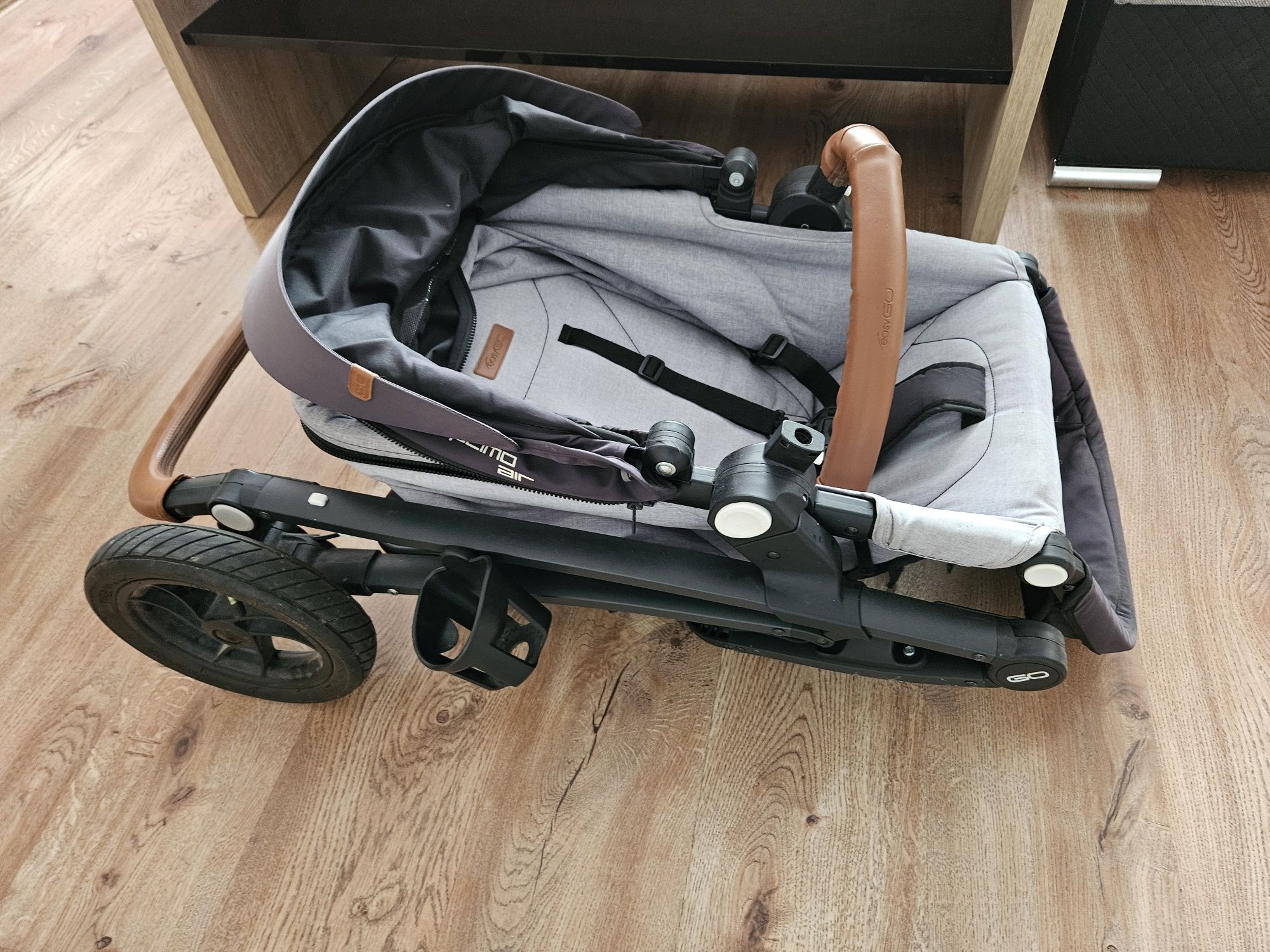 Wózek spacerowy Easy Go Optimo Air Grey Fox